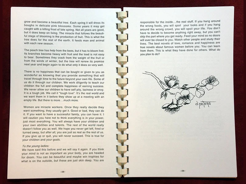 Page from the Book - Swan's Garden